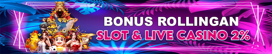 BONUS CASHBACK TURNOVER 2% ( SLOT & LIVE GAMES ) TOTO138